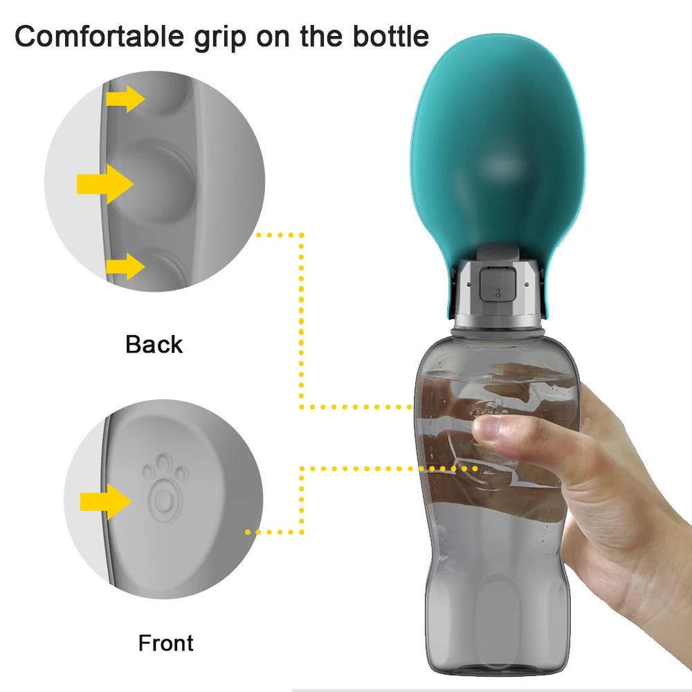Bouteille d'eau portable pour chien