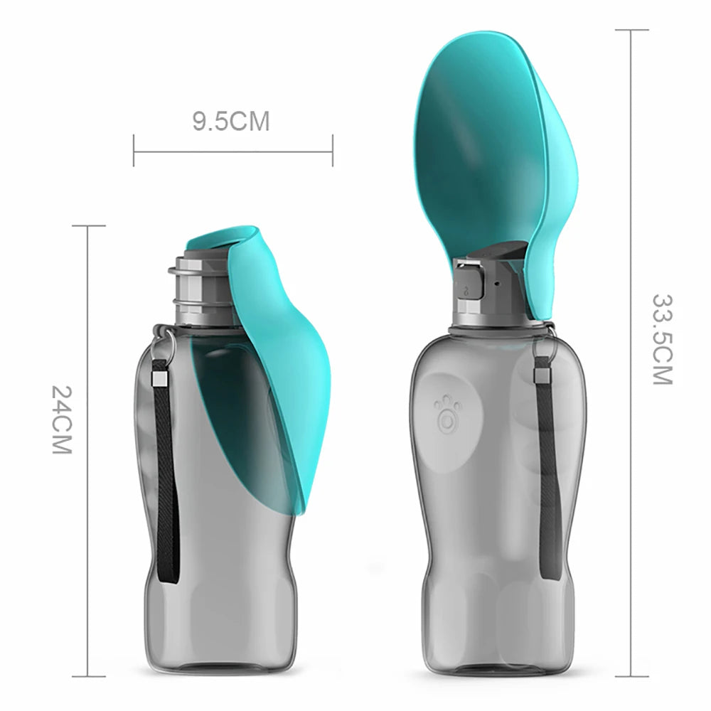 Bouteille d'eau portable pour chien